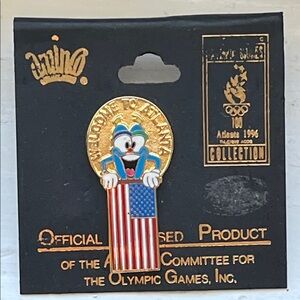 SMITH Black and Silver Olympic Pin